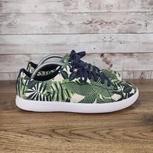 Cole Haan Womens Grand Crosscourt II Casual Sneakers Palm Floral Print Size 7.5